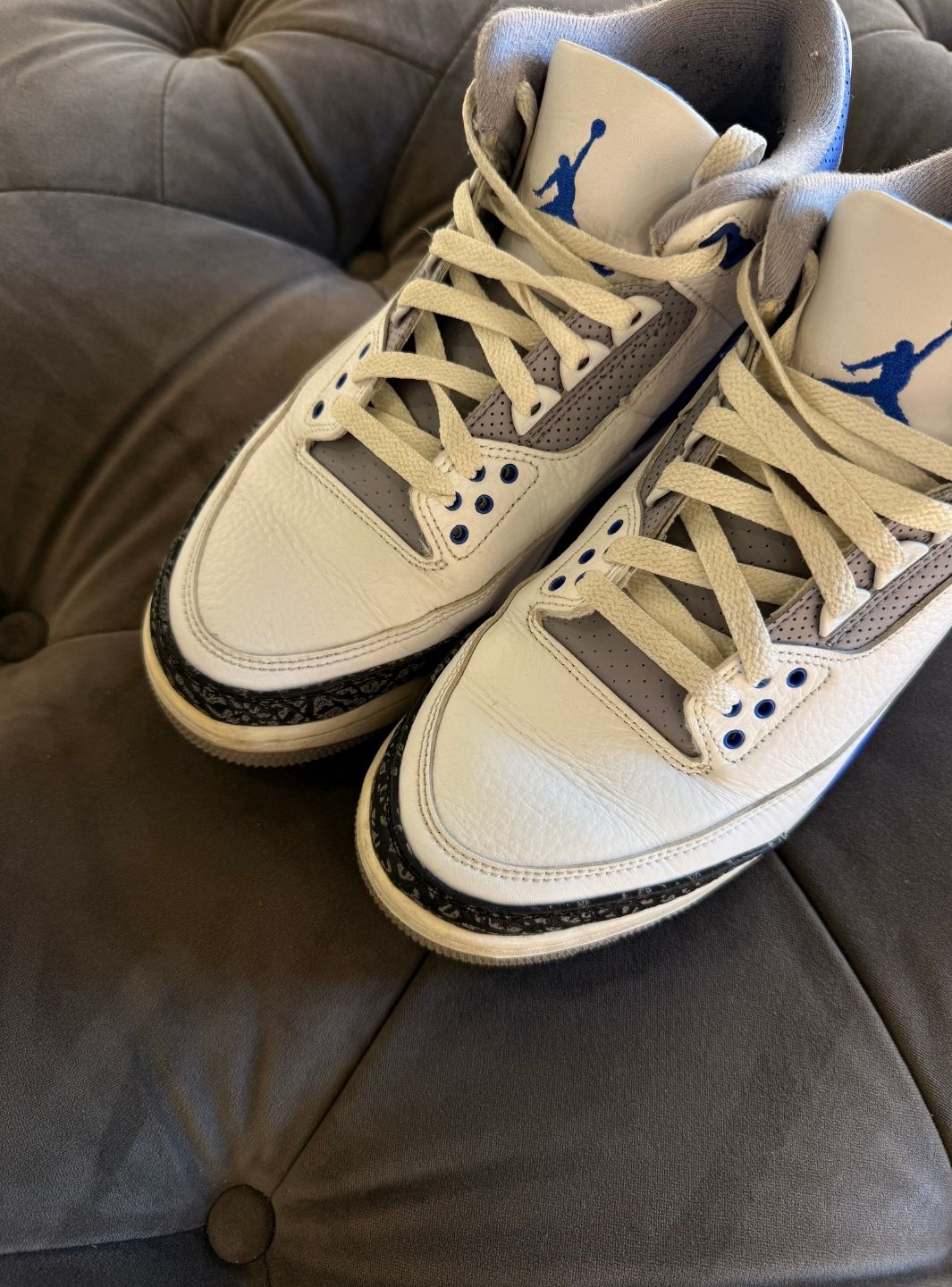 Air Jordan 3 Retro Racer Blue - Usato 8.5/10