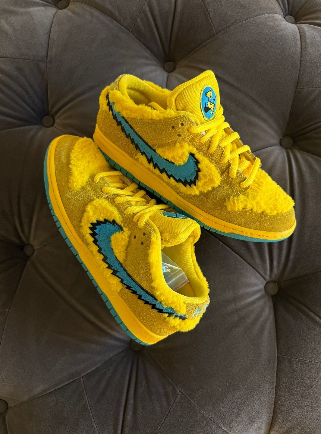 Nike SB Dunk Low Grateful Dead Bears Opti Yellow - Sneakers Usate | ResellZone