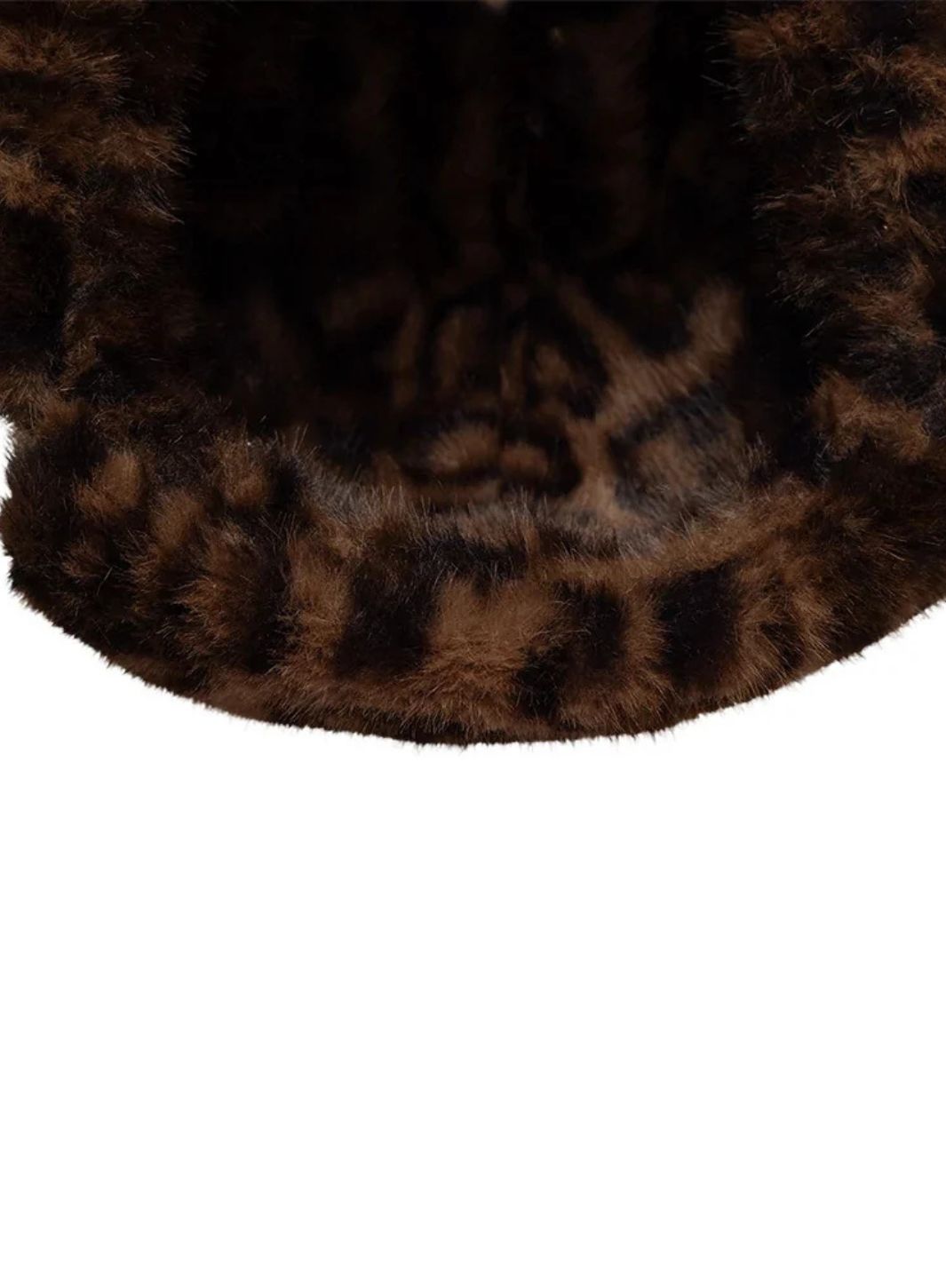 New Era Leo Faux Fur Marrone Scuro Trapper Hat