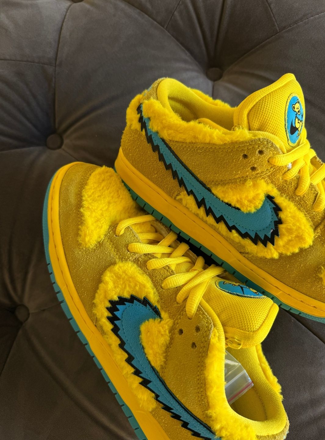 Nike SB Dunk Low Grateful Dead Bears Opti Yellow - Sneakers Usate | ResellZone