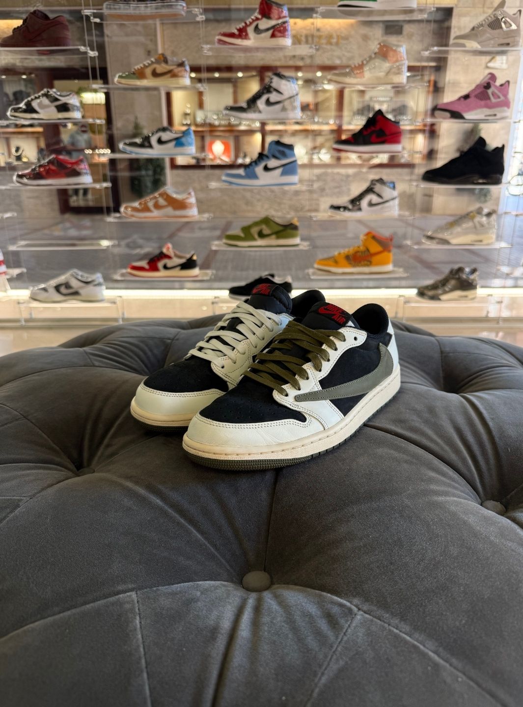 Air Jordan 1 Retro Low OG SP Travis Scott Olive - Usato 9.5/10