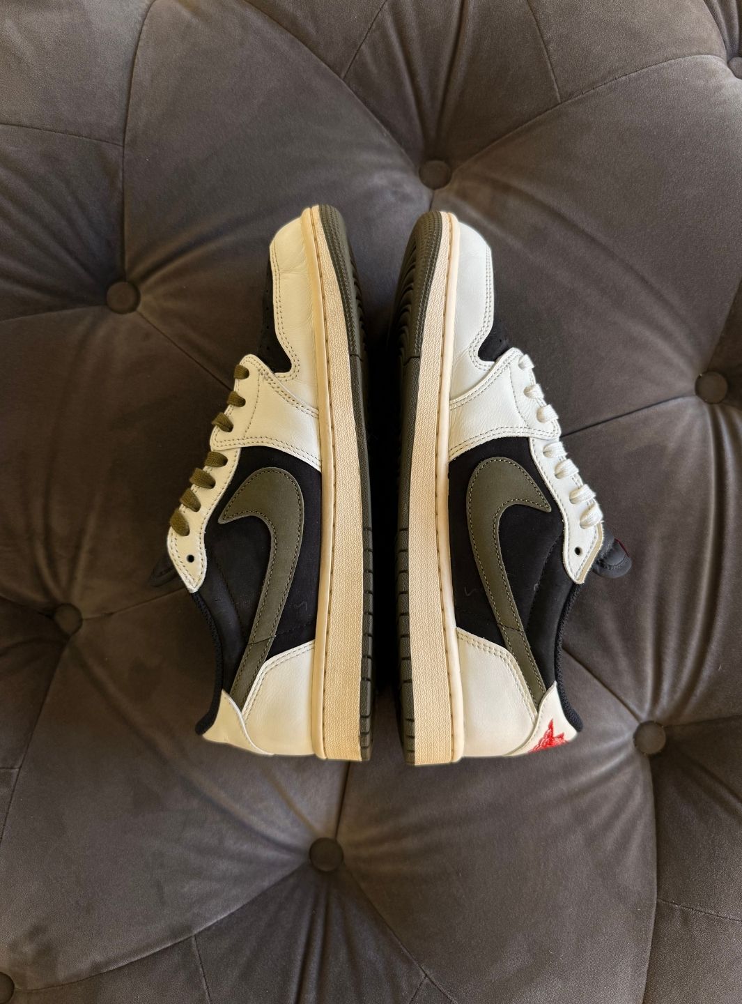 Air Jordan 1 Retro Low OG SP Travis Scott Olive - Usato 9.5/10