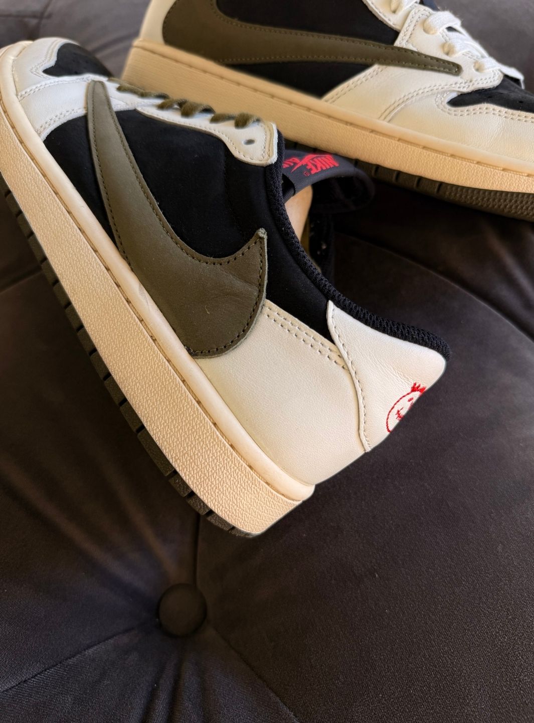 Air Jordan 1 Retro Low OG SP Travis Scott Olive - Usato 9.5/10
