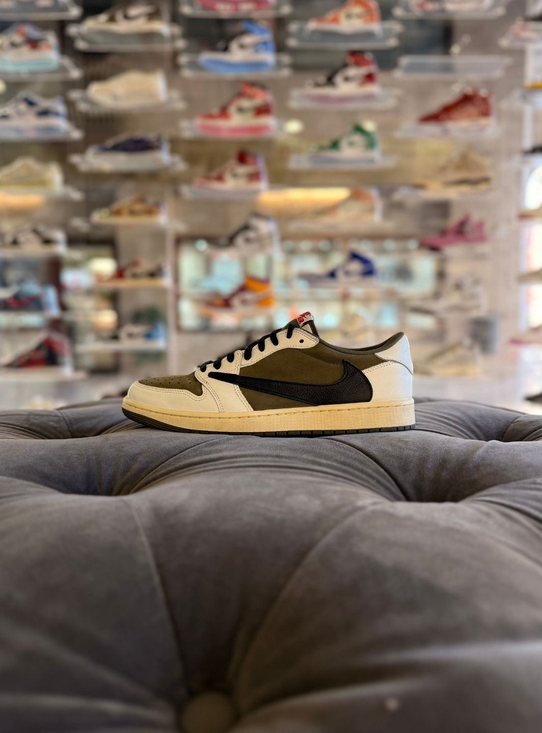 Air Jordan 1 Retro Low OG SP Travis Scott Reverse Olive - Usato 9/10