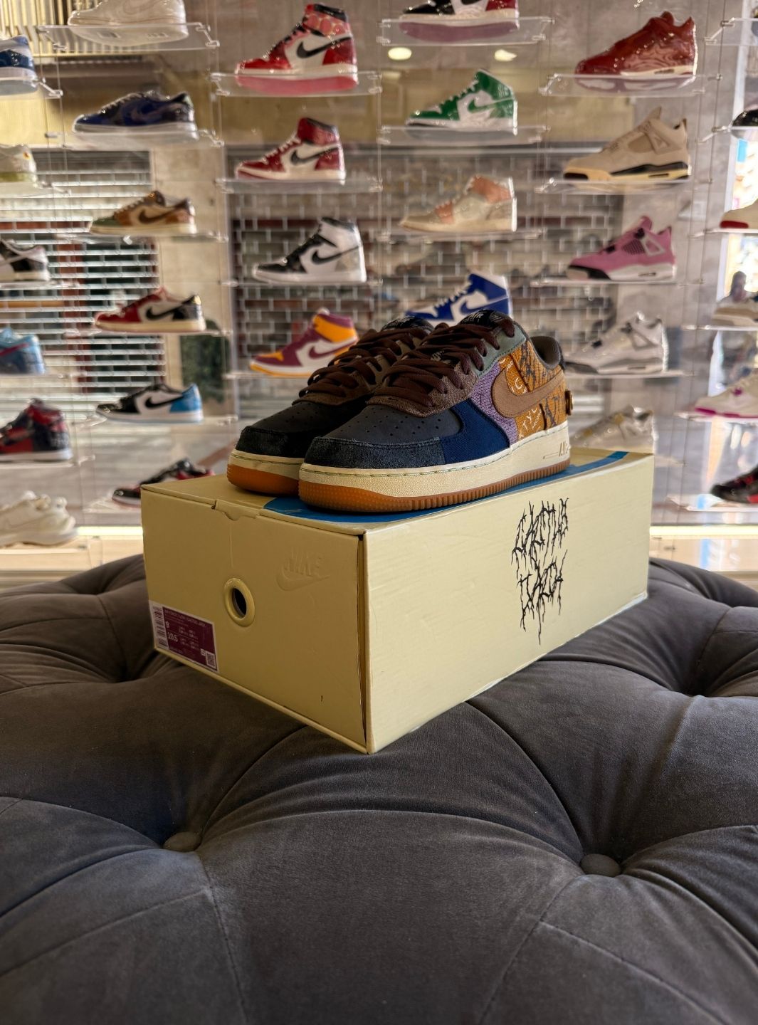 Nike Air Force 1 Low Travis Scott Cactus Jack - Usato 9/10