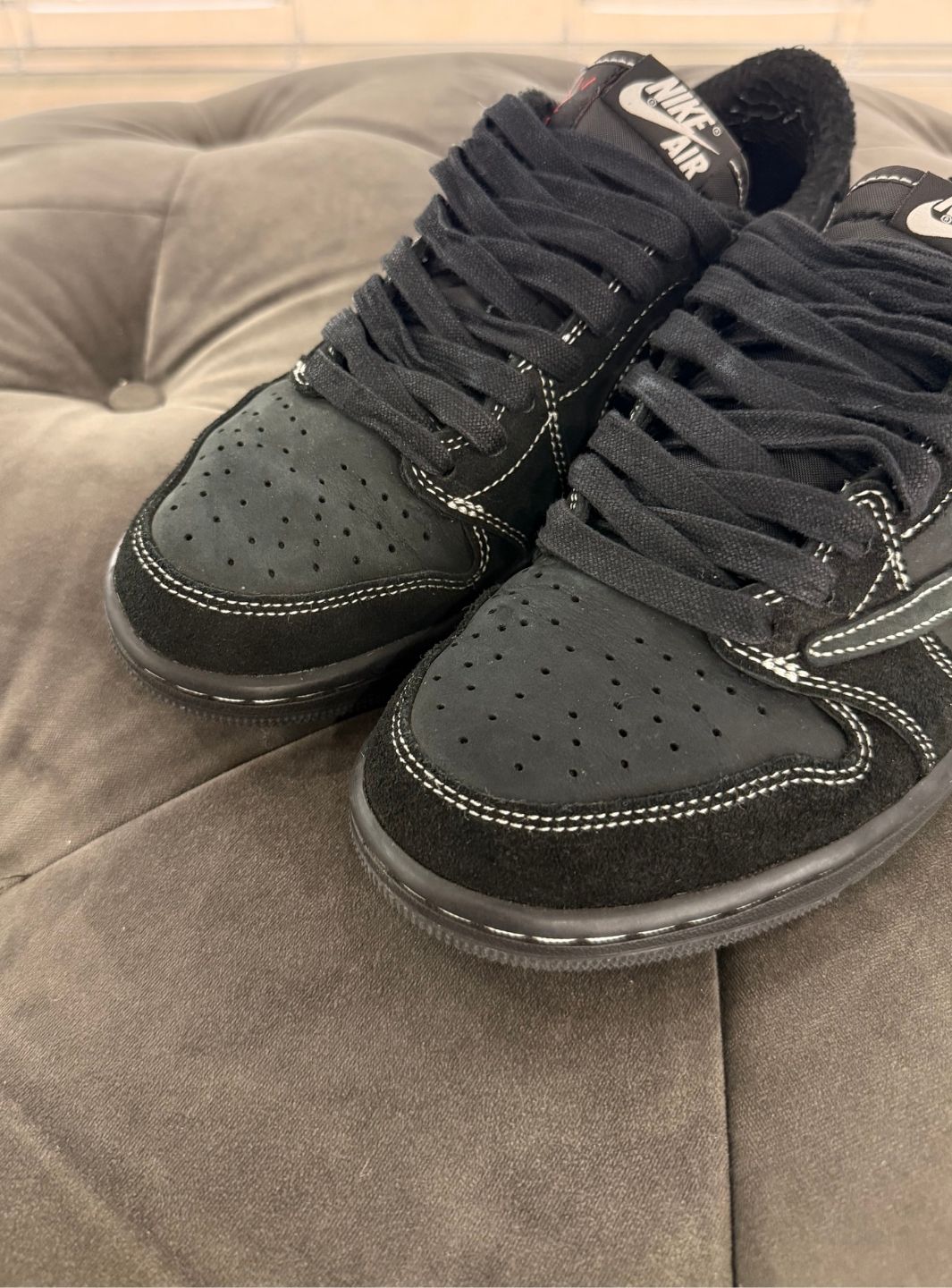 Air Jordan 1 Retro Low OG SP Travis Scott Black Phantom - Sneakers Usate | ResellZone