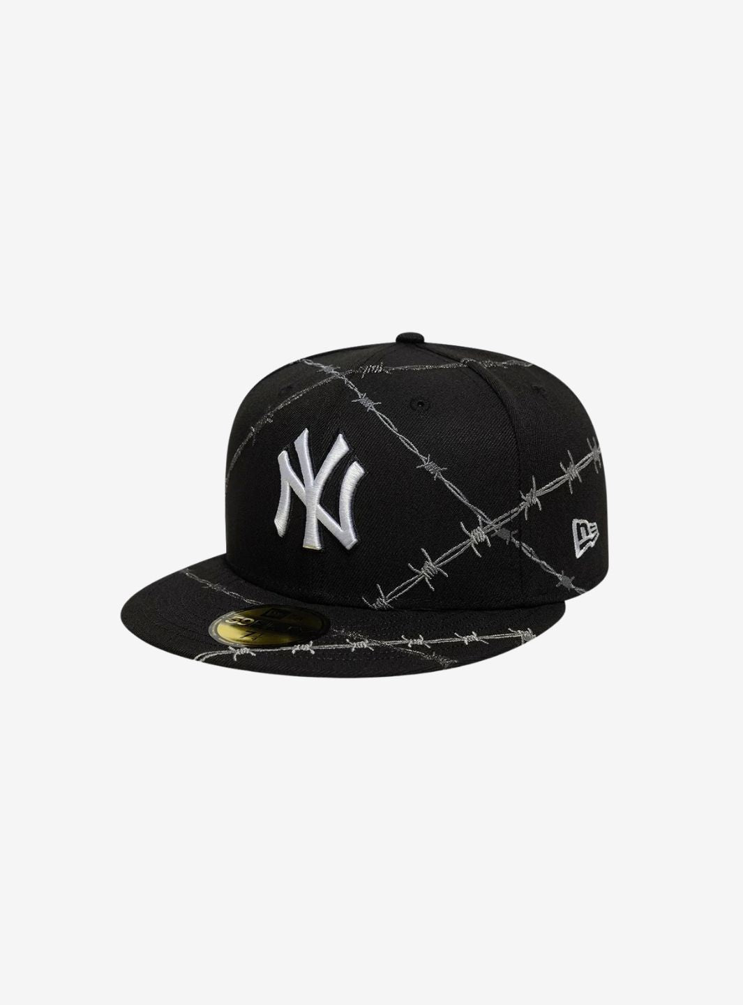 New Era New York Yankees MLB Wire Black 59FIFTY Fitted Cap