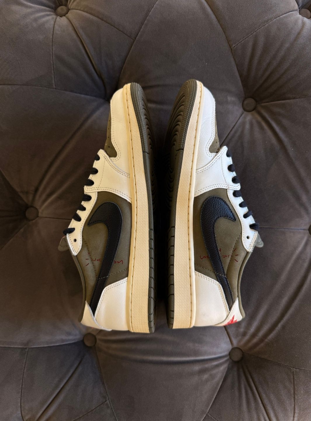 Air Jordan 1 Retro Low OG SP Travis Scott Reverse Olive - Usato 9/10