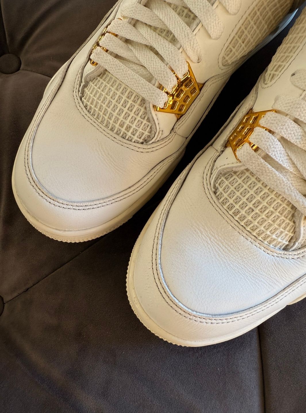 Air Jordan 4 Retro Metallic Gold - Usato 9/10