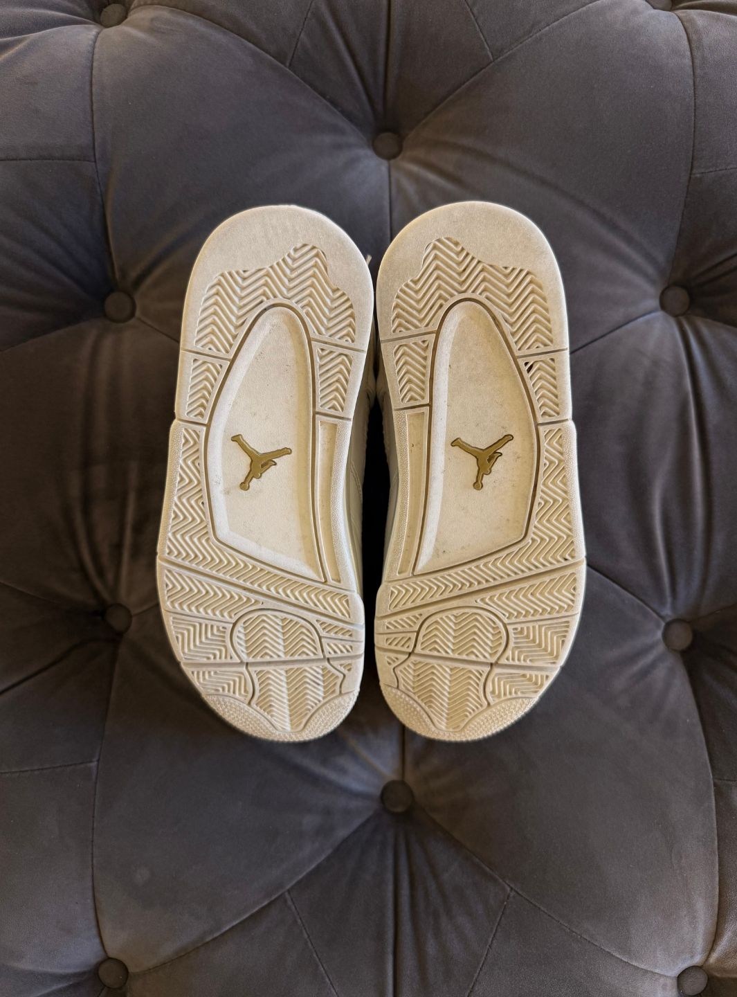 Air Jordan 4 Retro Metallic Gold - Usato 9/10