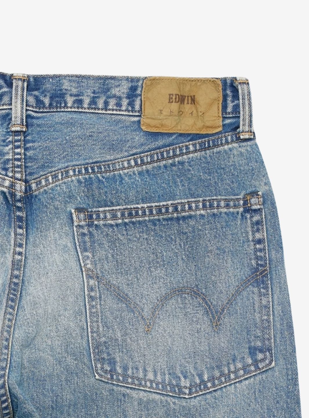 EDWIN Wide Pant Blue Light Used