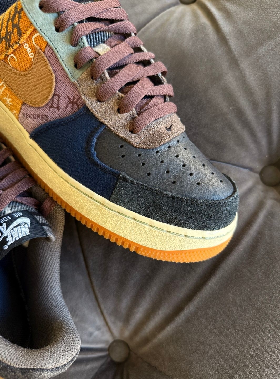 Nike Air Force 1 Low Travis Scott Cactus Jack - Usato 9/10