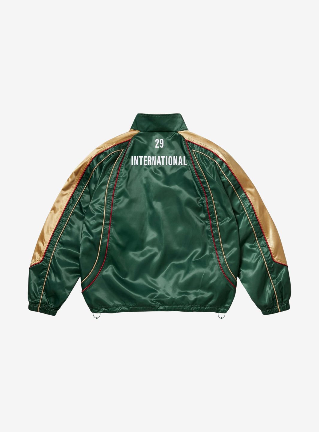 Supreme Satin Piping Pullover Green