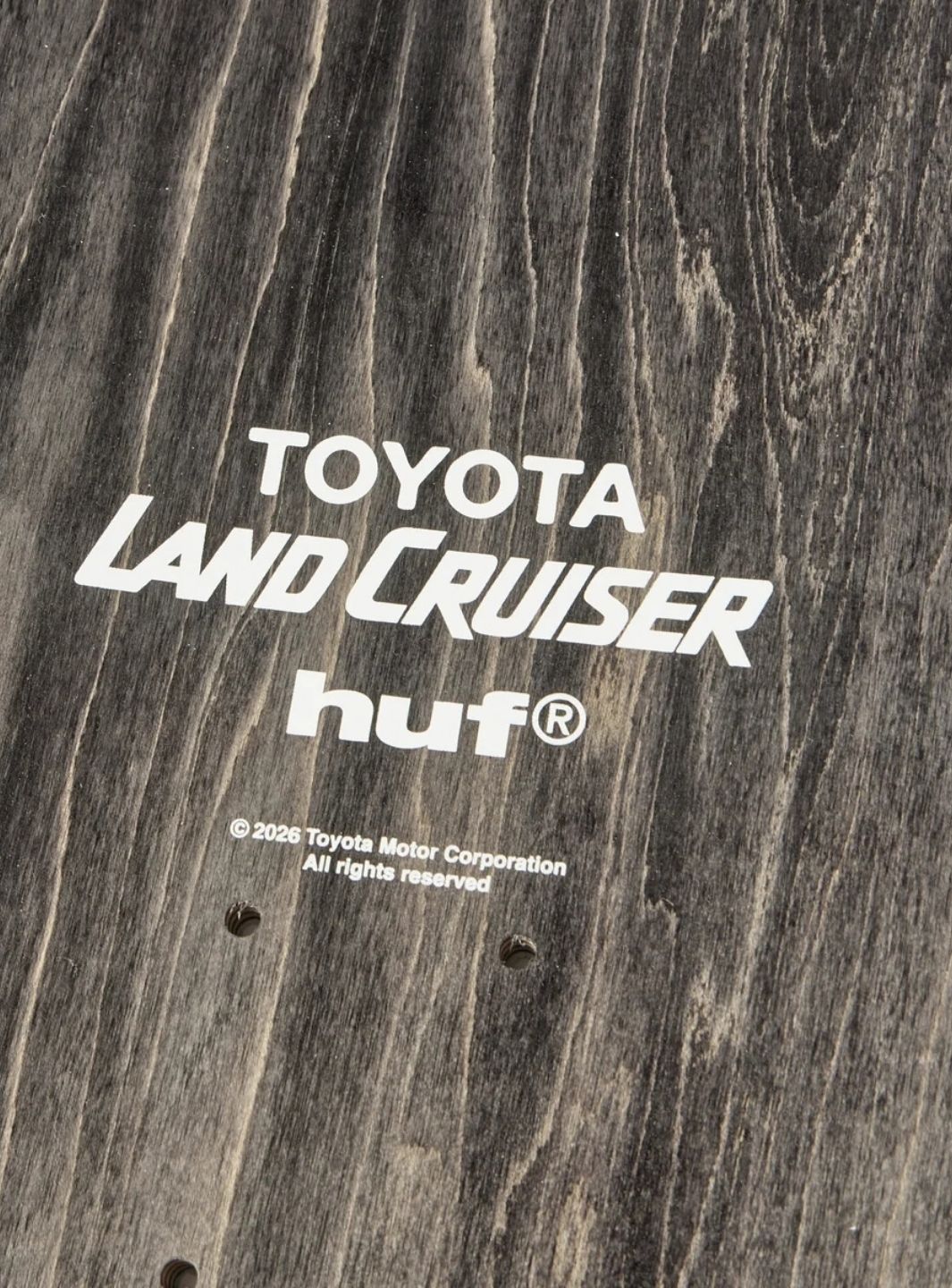 HUF x Toyota Land Cruiser Skateboard Deck Multi