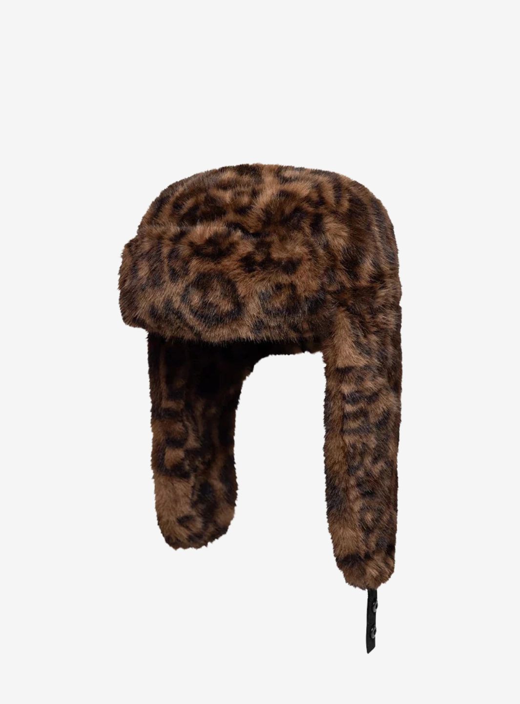 New Era Leo Faux Fur Marrone Scuro Trapper Hat