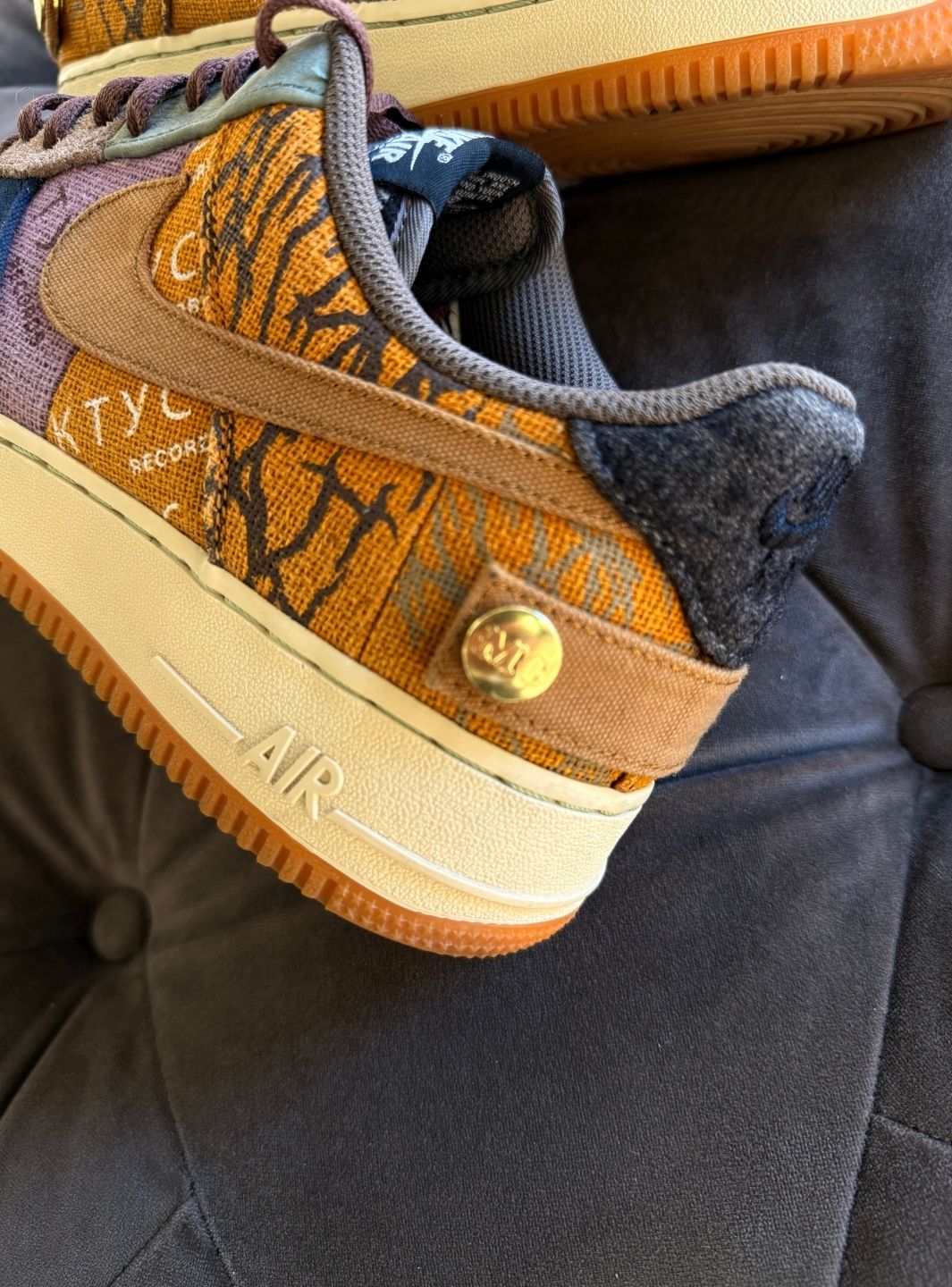 Nike Air Force 1 Low Travis Scott Cactus Jack - Usato 9/10