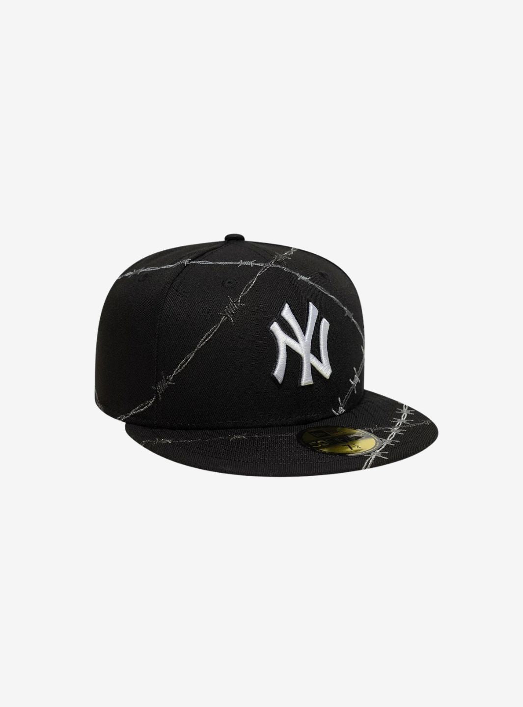 New Era New York Yankees MLB Wire Black 59FIFTY Fitted Cap