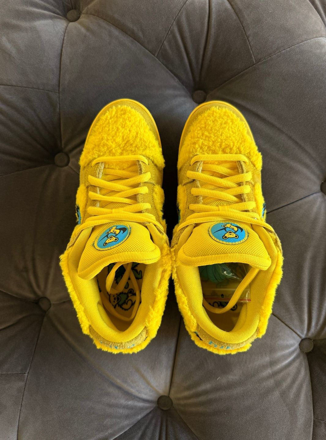Nike SB Dunk Low Grateful Dead Bears Opti Yellow - Sneakers Usate | ResellZone