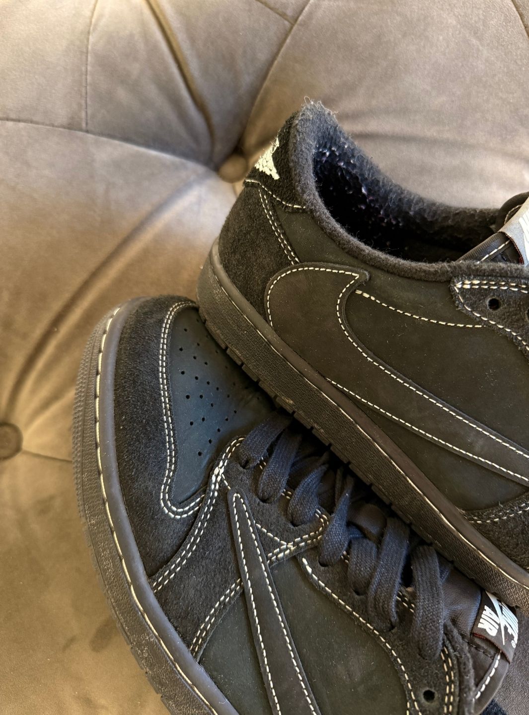 Air Jordan 1 Retro Low OG SP Travis Scott Black Phantom - Usato 9/10