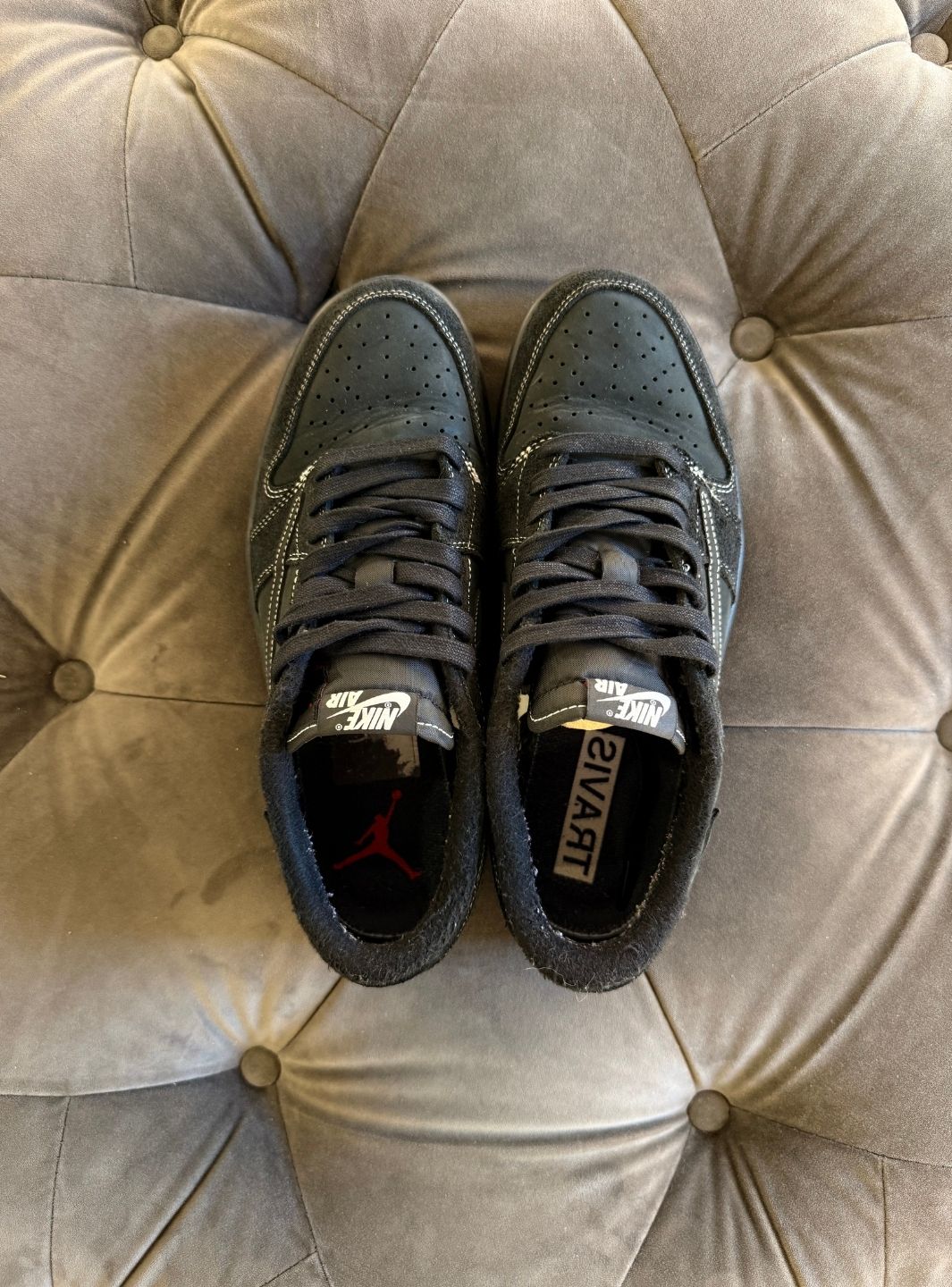 Air Jordan 1 Retro Low OG SP Travis Scott Black Phantom - Usato 9/10