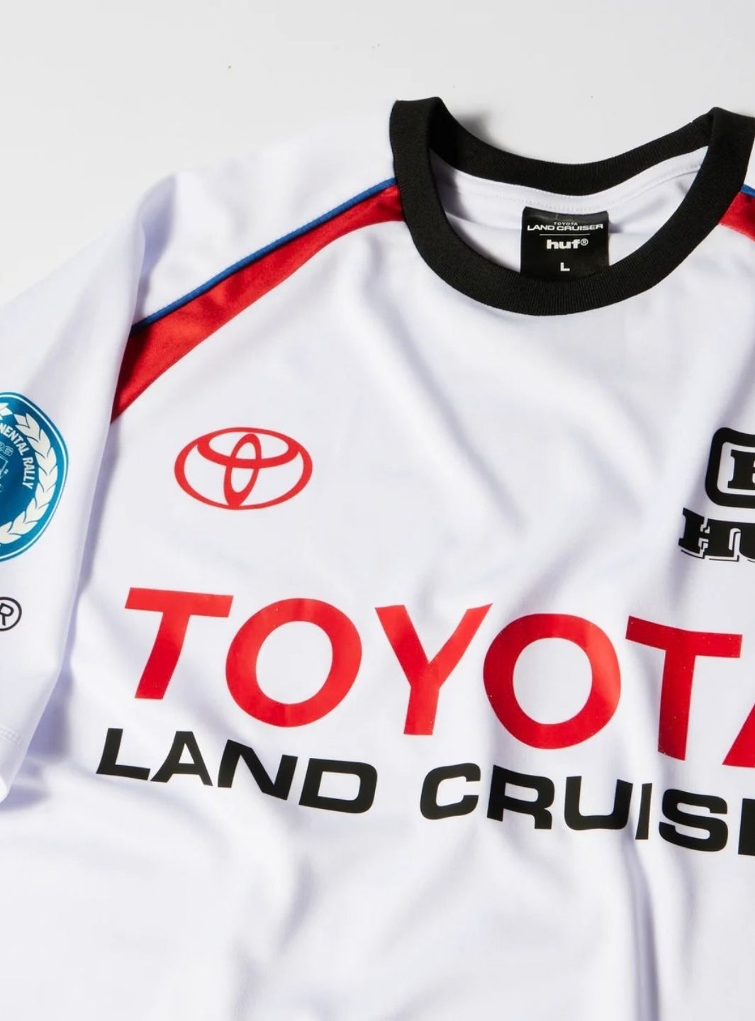 HUF x Toyota Land Cruiser Rally Jersey White
