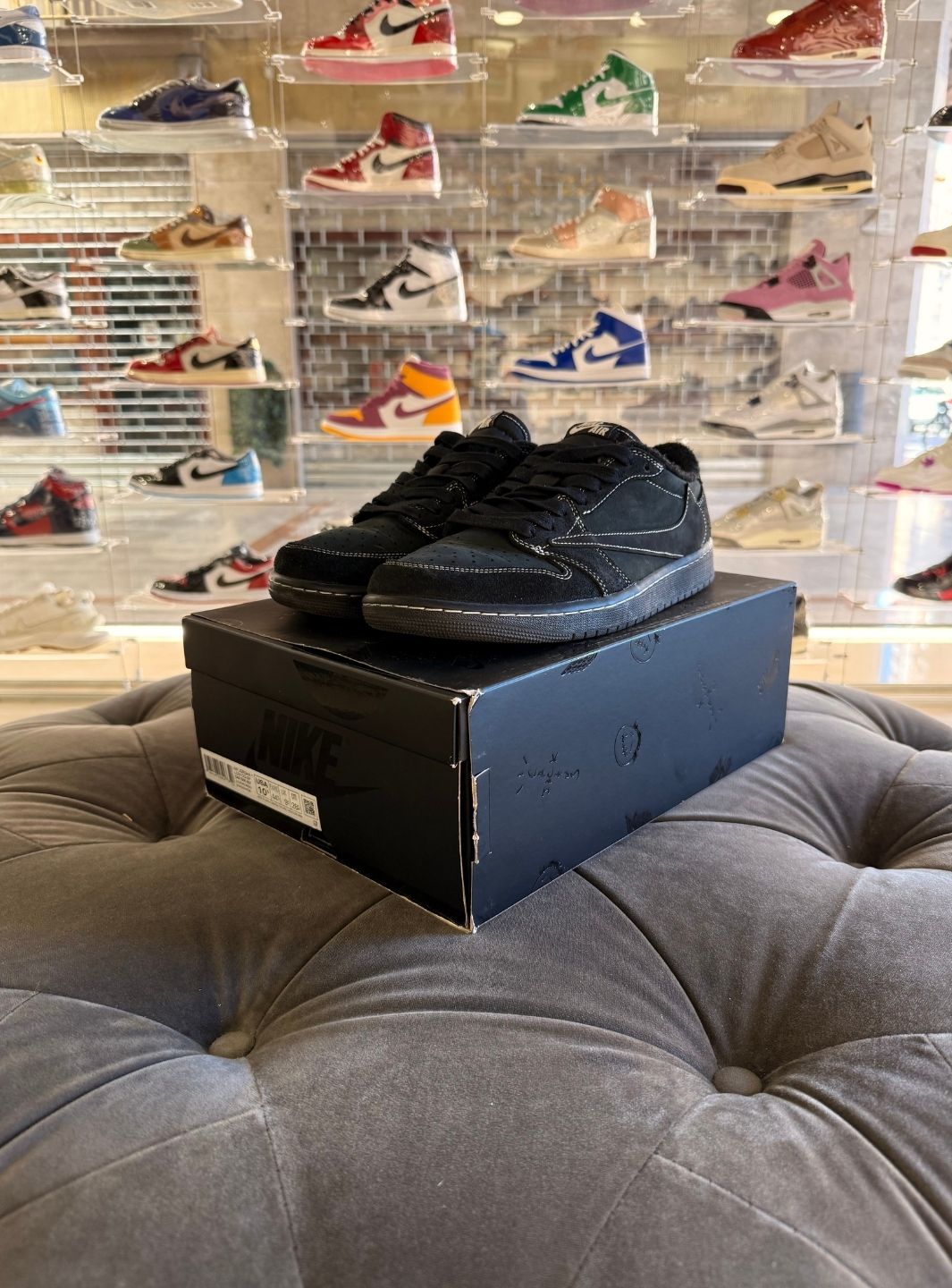Air Jordan 1 Retro Low OG SP Travis Scott Black Phantom - Usato 9/10