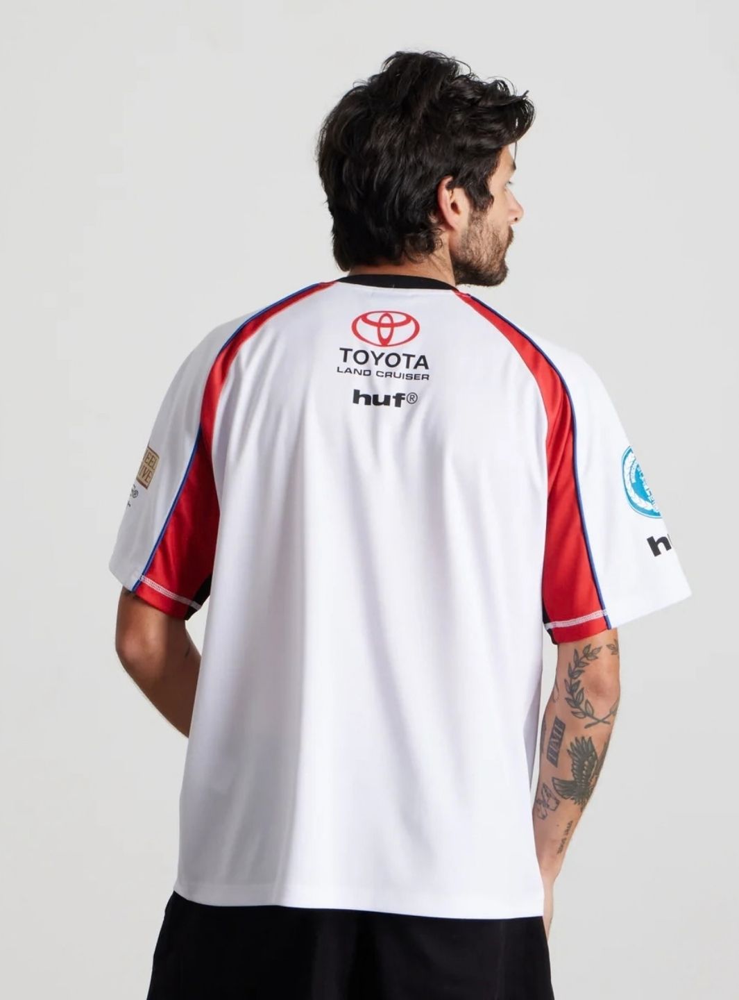 HUF x Toyota Land Cruiser Rally Jersey White