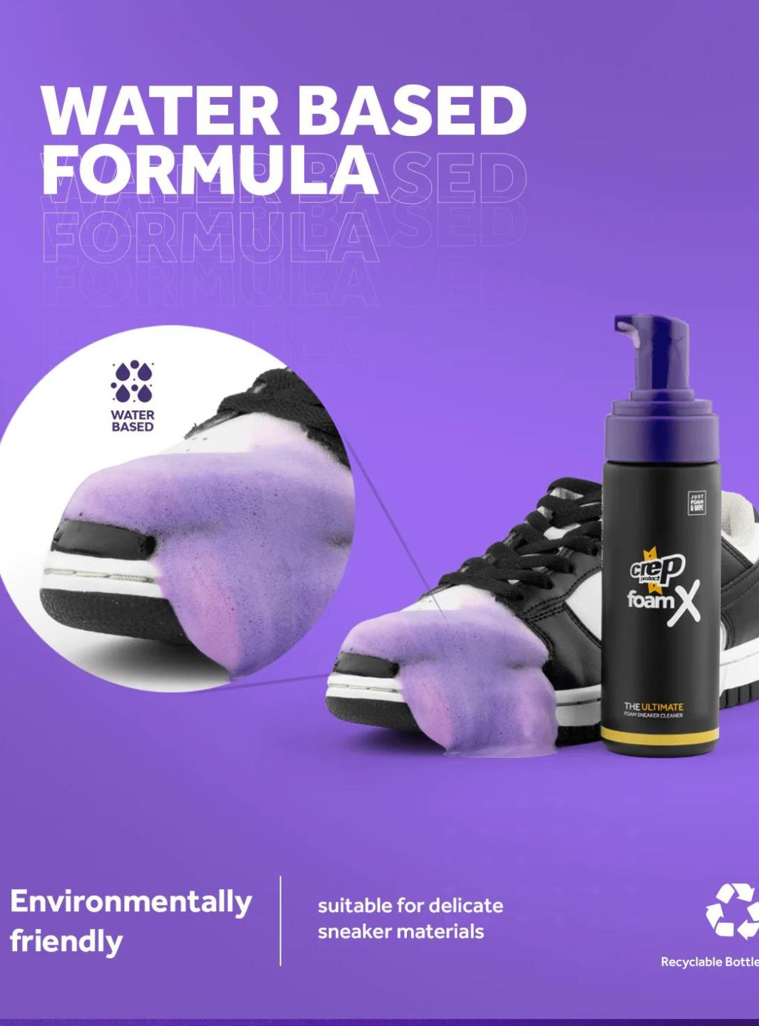 Crep Protect Foam X | Schiuma Detergente per Sneakers | ResellZone