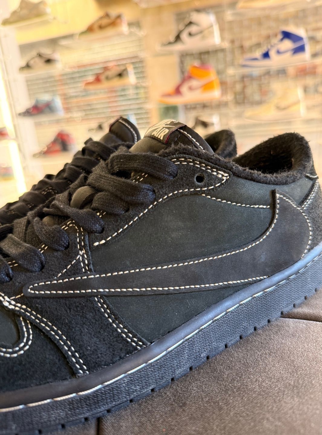 Air Jordan 1 Retro Low OG SP Travis Scott Black Phantom - Usato 9/10