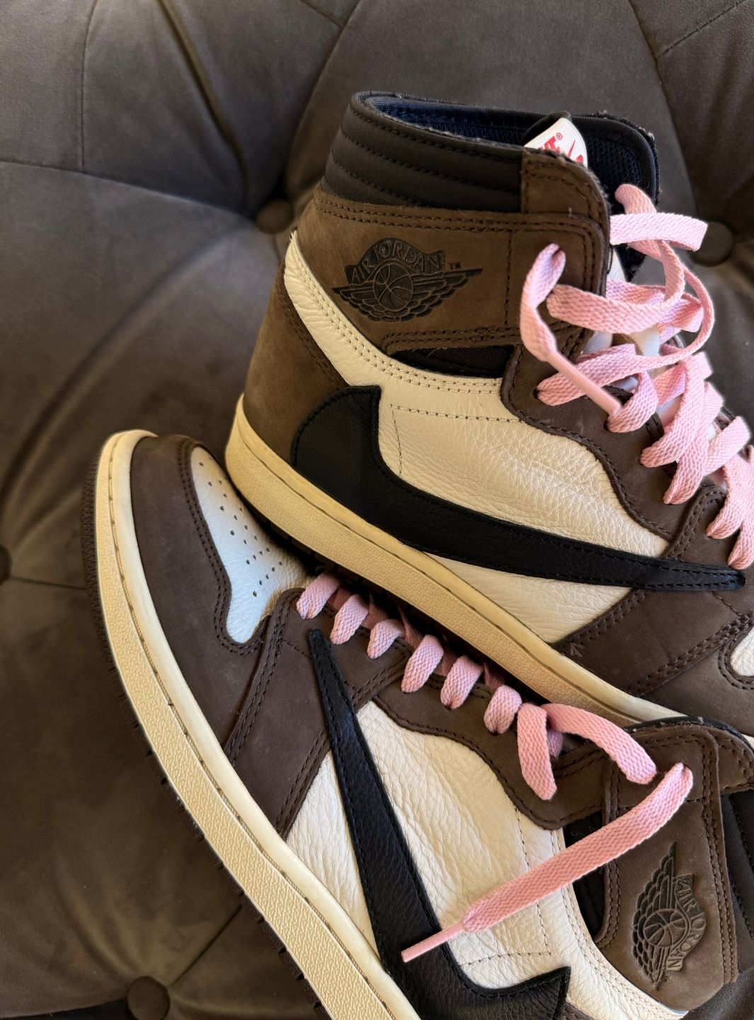 Air Jordan 1 Retro High OG SP Travis Scott Mocha - Usato 8.5/10