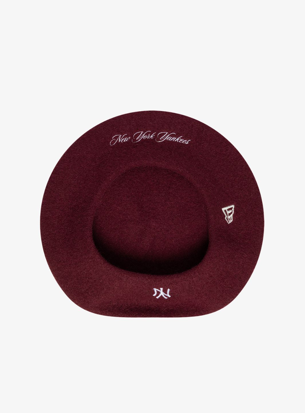 New York Yankees Womens MLB Wool Script Beret