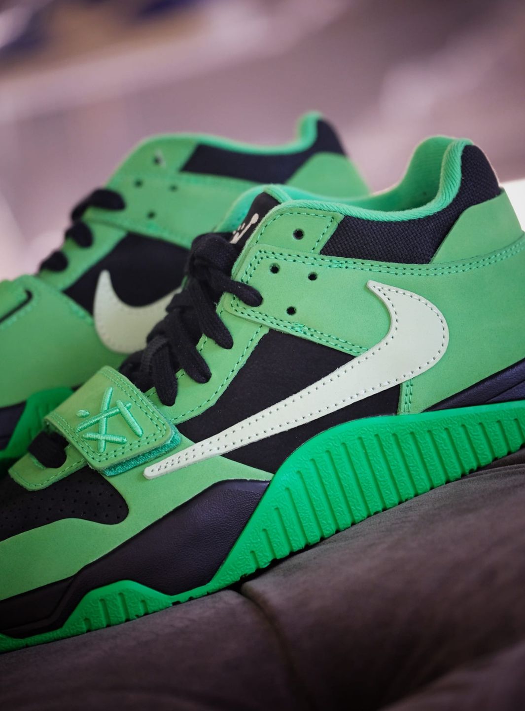 Air Jordan Jumpman Jack TR Travis Scott Green Spark