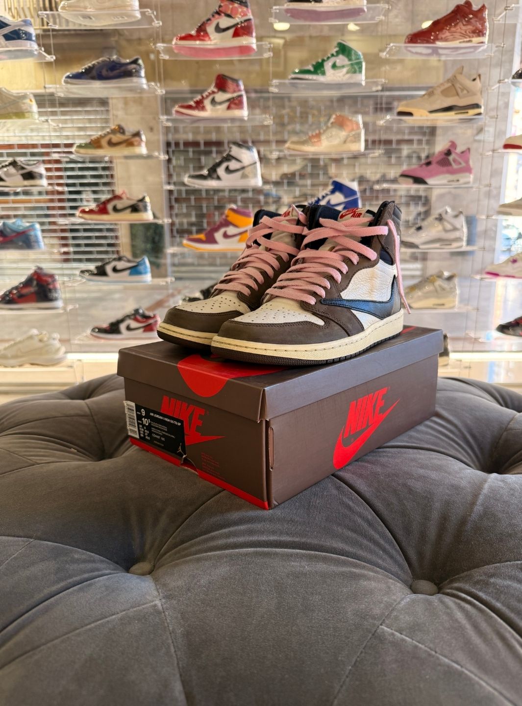 Air Jordan 1 Retro High OG SP Travis Scott Mocha - Usato 8.5/10