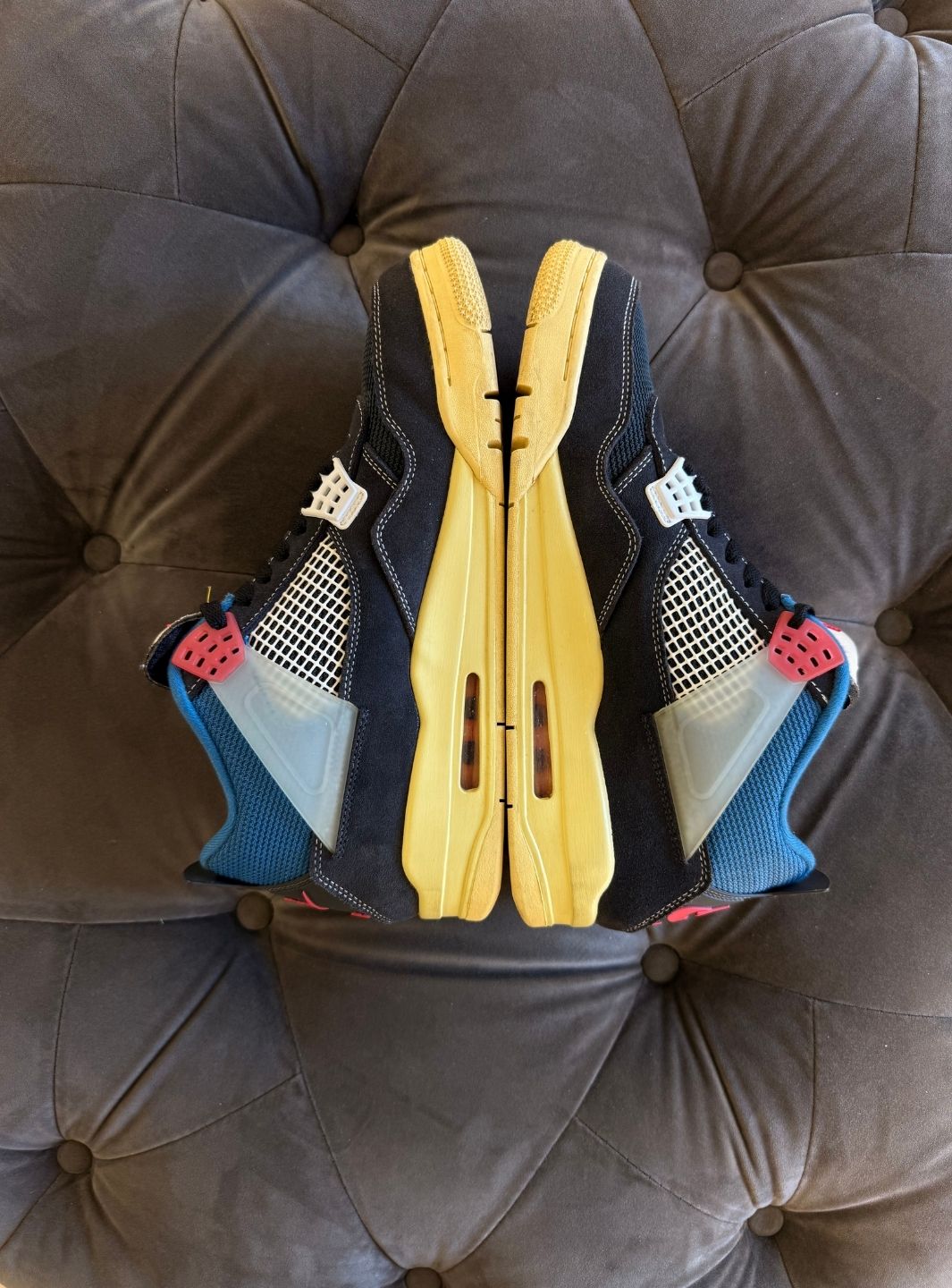 Air Jordan 4 Retro Union Off Noir - Usato 9.5/10