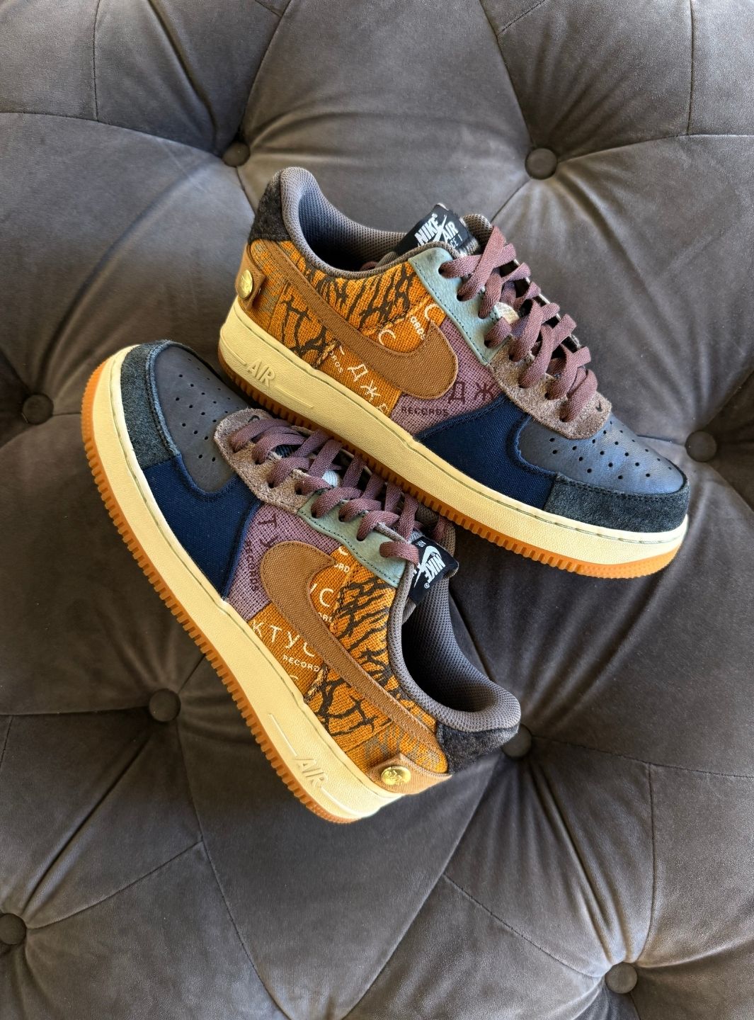 Nike Air Force 1 Low Travis Scott Cactus Jack - Usato 9/10