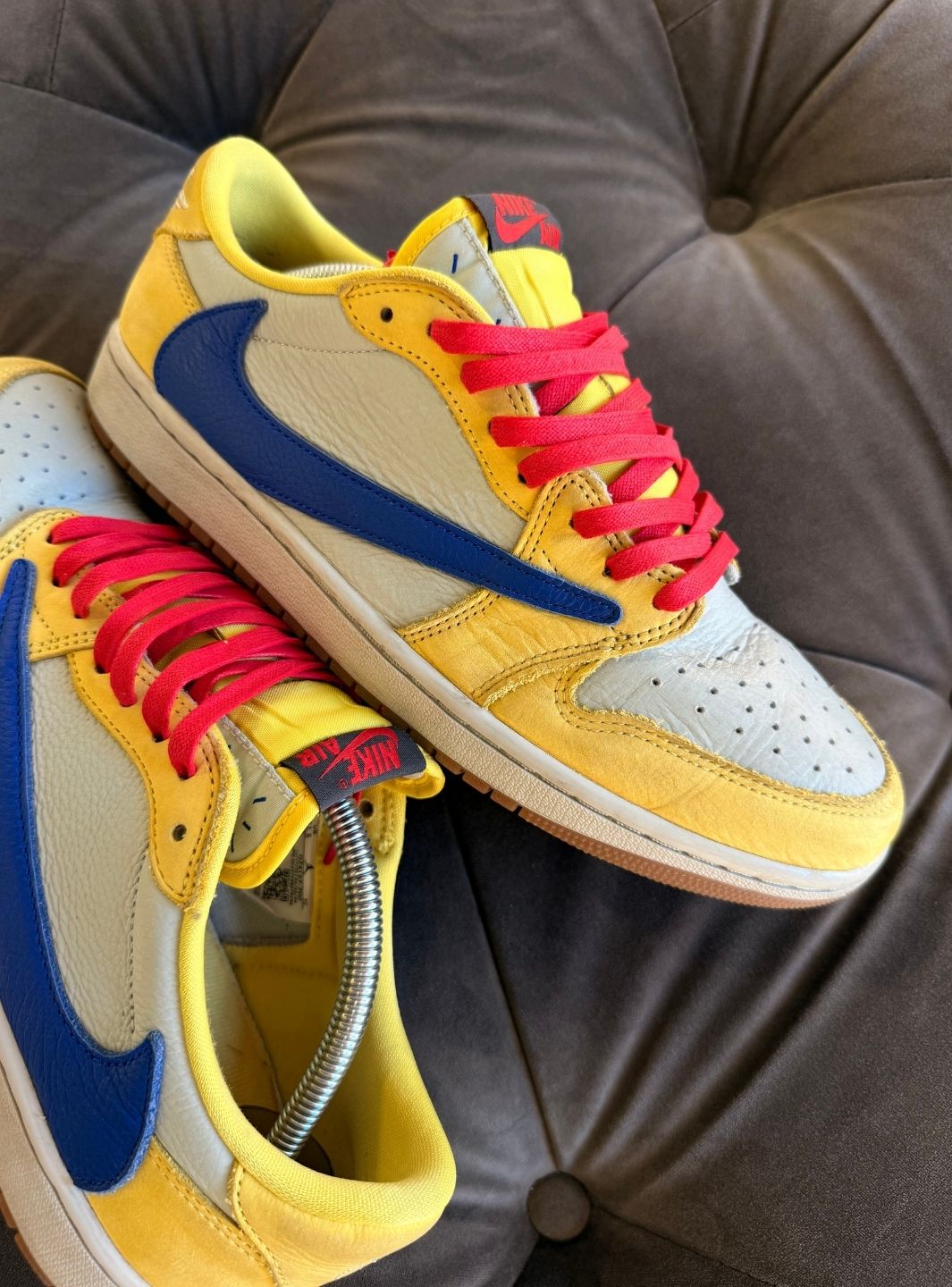 Air Jordan 1 Retro Low OG SP Travis Scott Canary - Usato 8.5/10