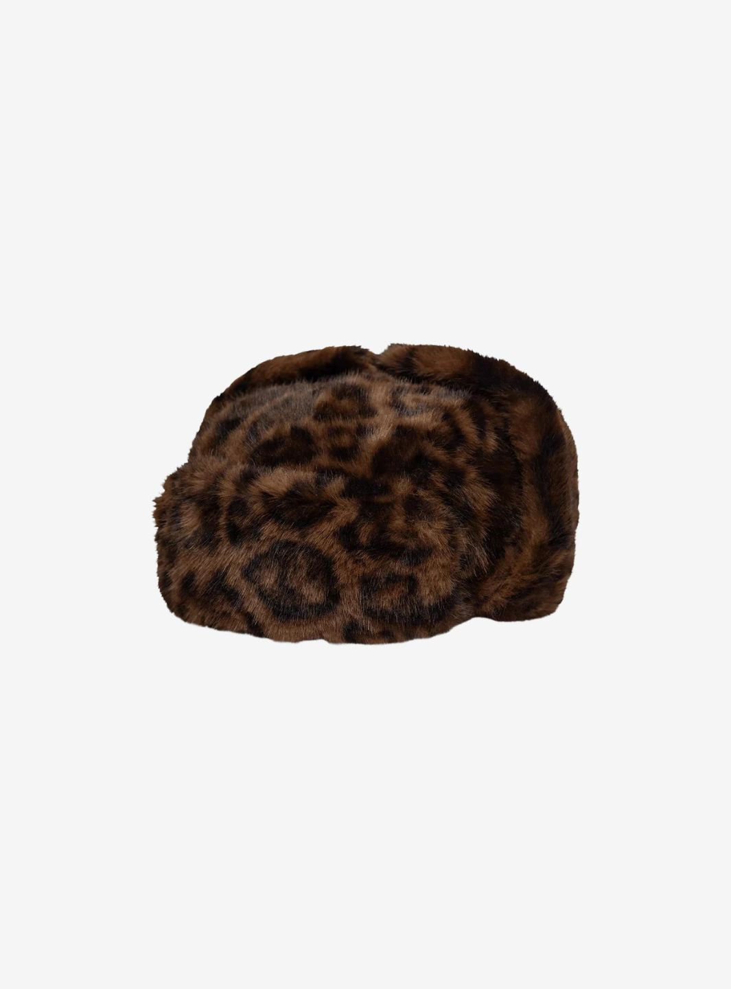 New Era Leo Faux Fur Marrone Scuro Trapper Hat