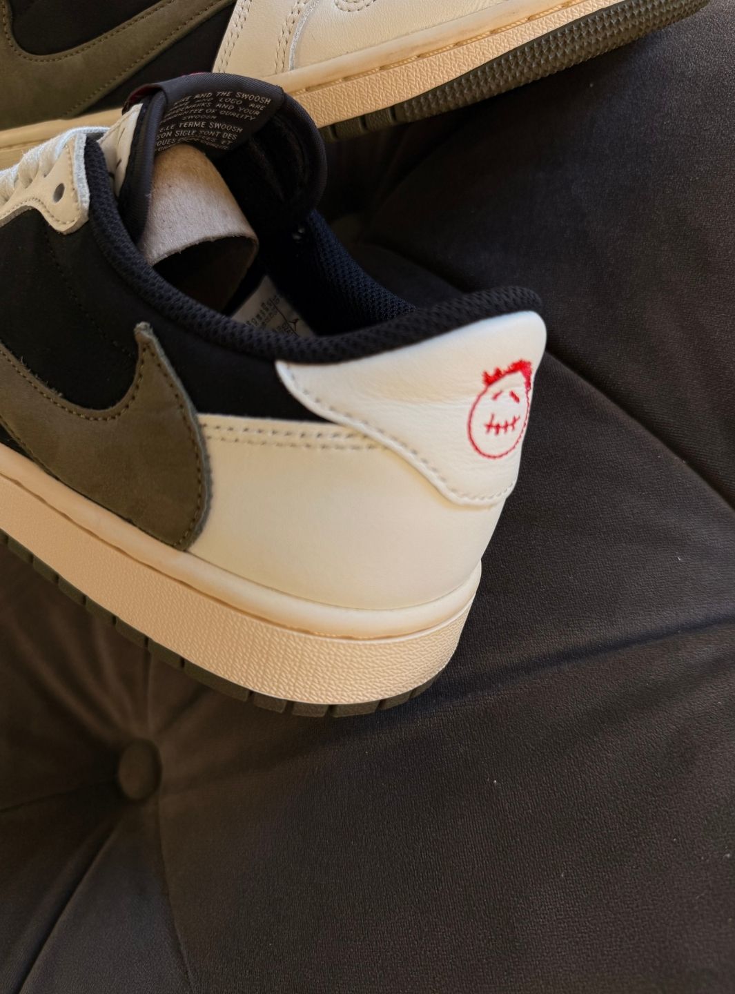 Air Jordan 1 Retro Low OG SP Travis Scott Olive - Usato 9.5/10