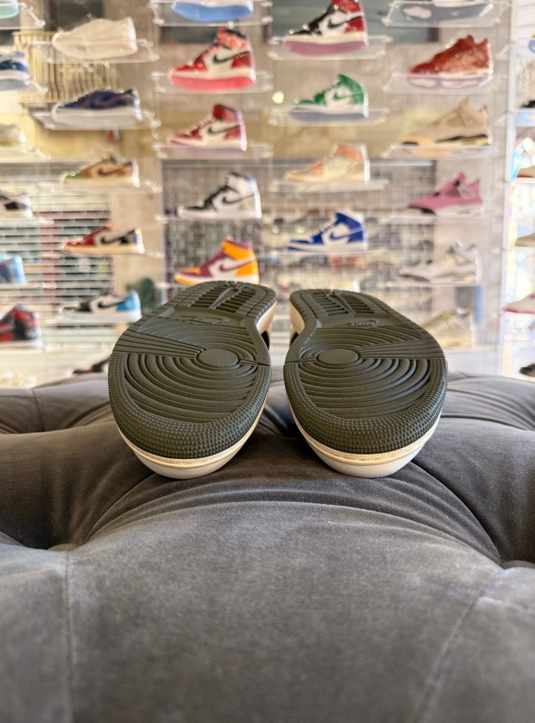 Air Jordan 1 Retro Low OG SP Travis Scott Olive - Usato 9.5/10