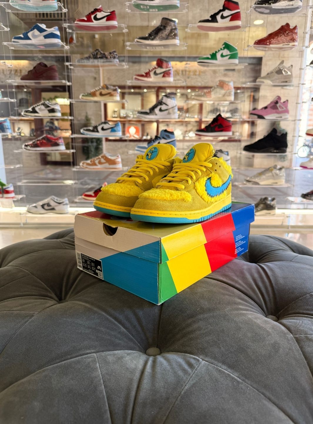 Nike SB Dunk Low Grateful Dead Bears Opti Yellow - Sneakers Usate | ResellZone