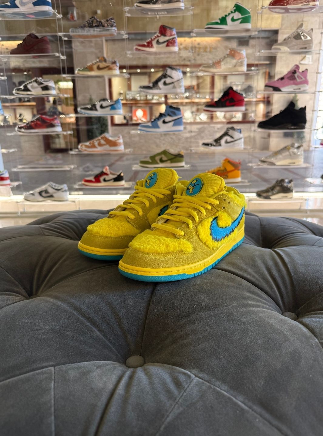 Nike SB Dunk Low Grateful Dead Bears Opti Yellow - Sneakers Usate | ResellZone