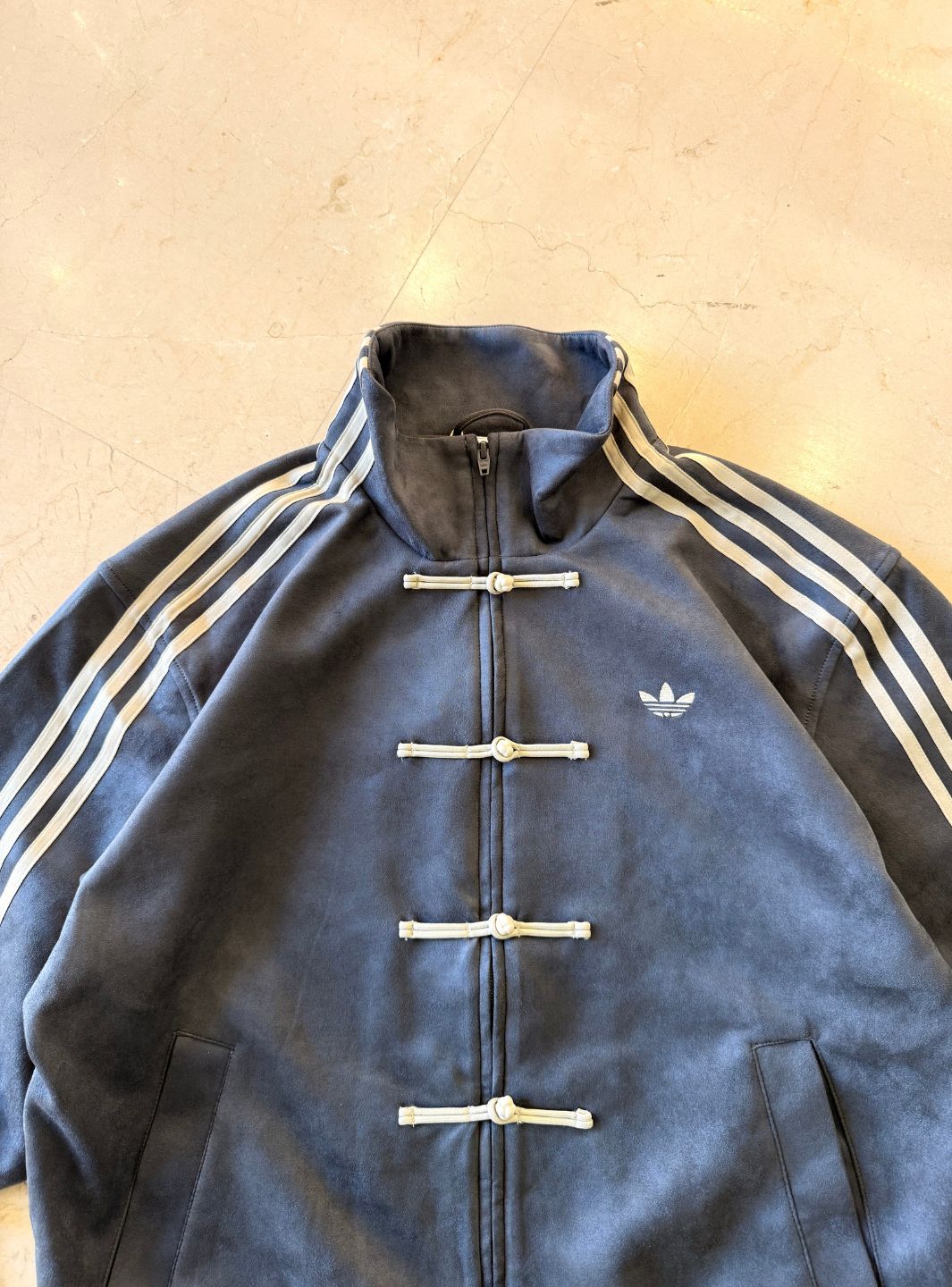 Adidas CTT Chinese Track Top 3.1 Gender Neutral Jacket Dark Grey (Asia Sizing) - KR0295 | ResellZone