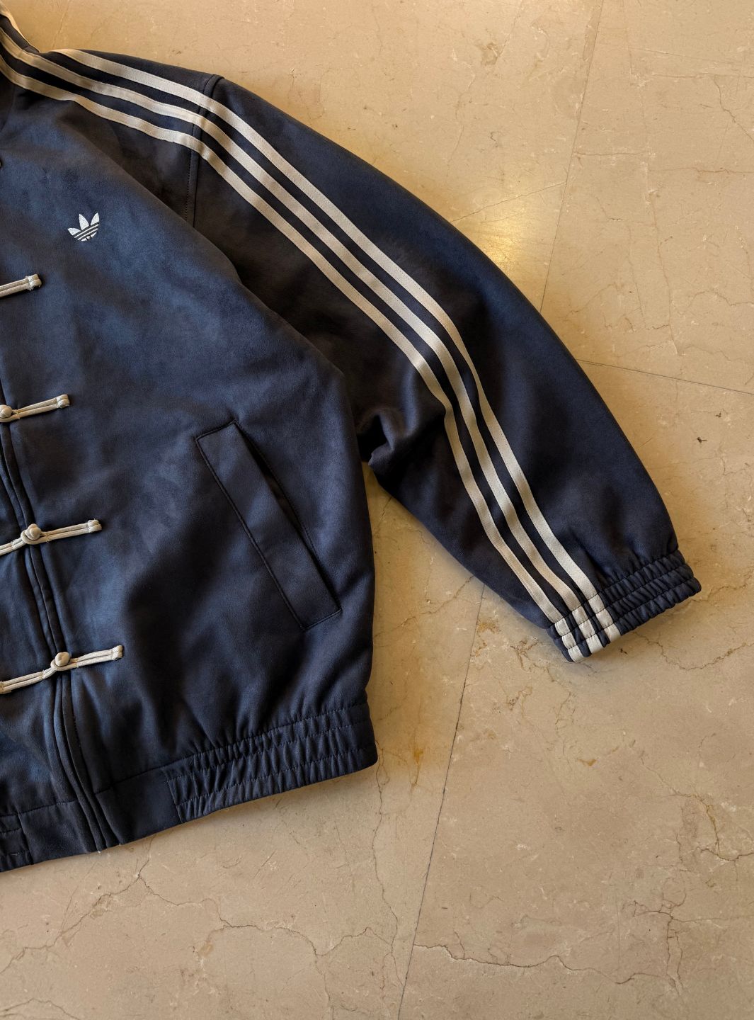 Adidas CTT Chinese Track Top 3.1 Gender Neutral Jacket Dark Grey (Asia Sizing) - KR0295 | ResellZone
