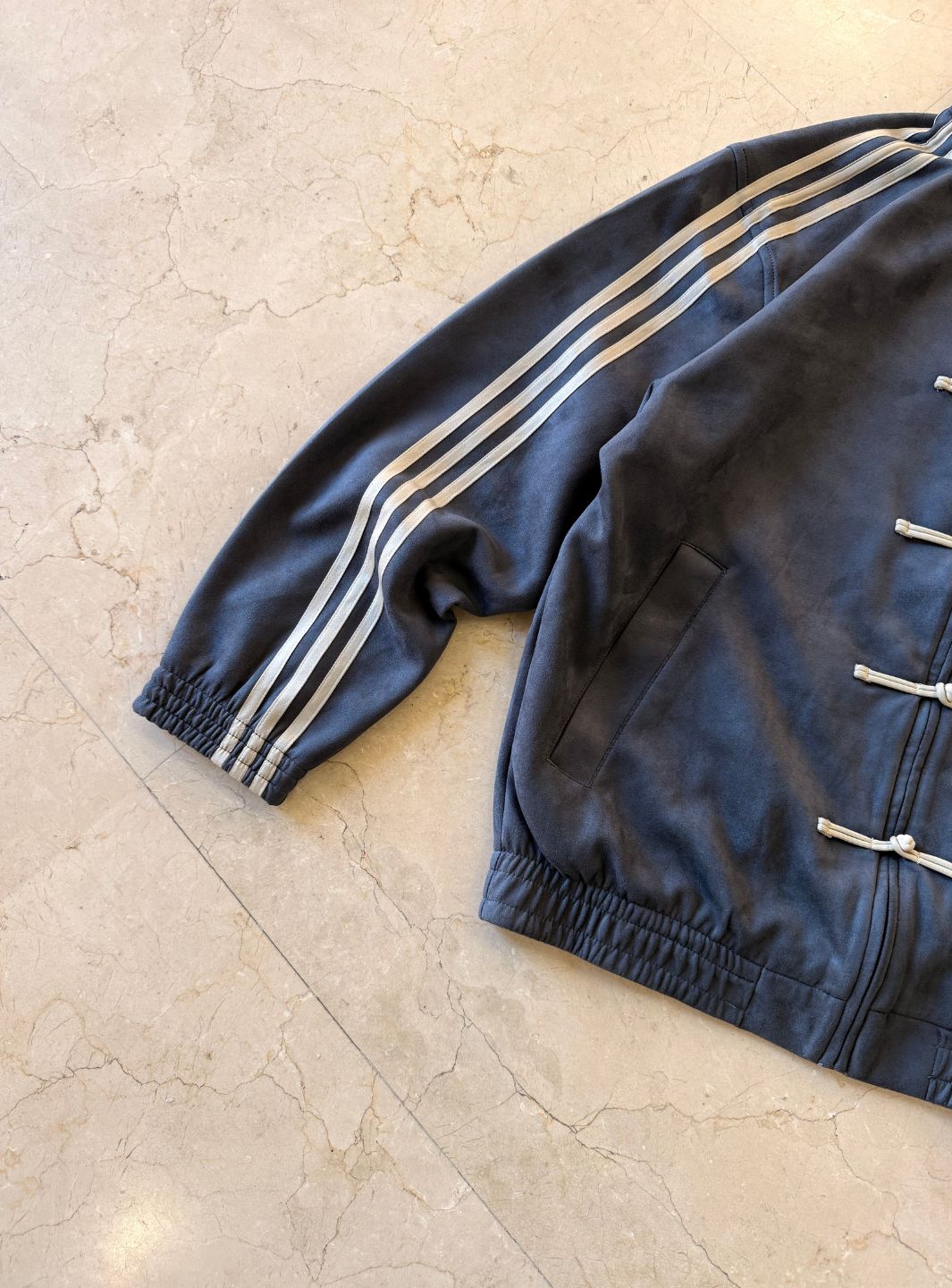 Adidas CTT Chinese Track Top 3.1 Gender Neutral Jacket Dark Grey (Asia Sizing) - KR0295 | ResellZone