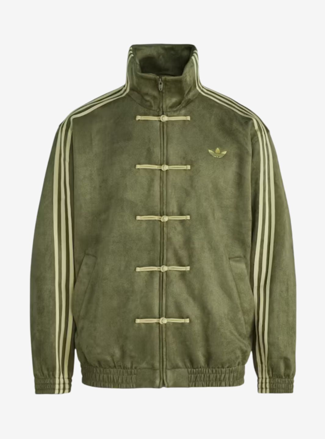 Adidas CTT Chinese Track Top 3.1 Gender Neutral Jacket Olive (Asia