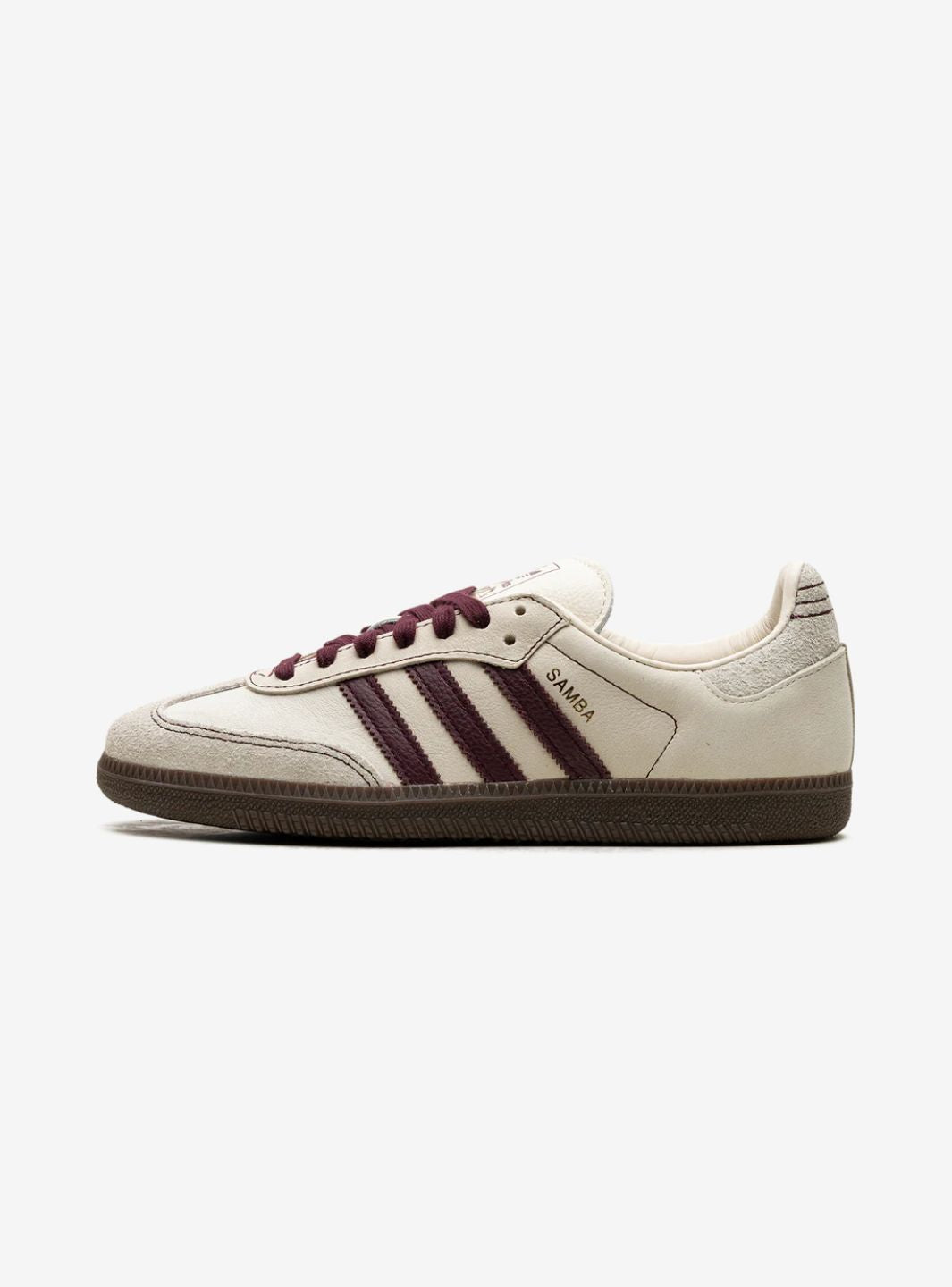 Adidas Samba OG Wonder White Maroon IG1987 ResellZone