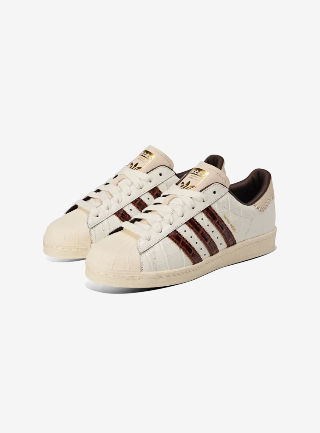 Adidas Superstar Wales Bonner White Brown Croc - KH8797 | ResellZone