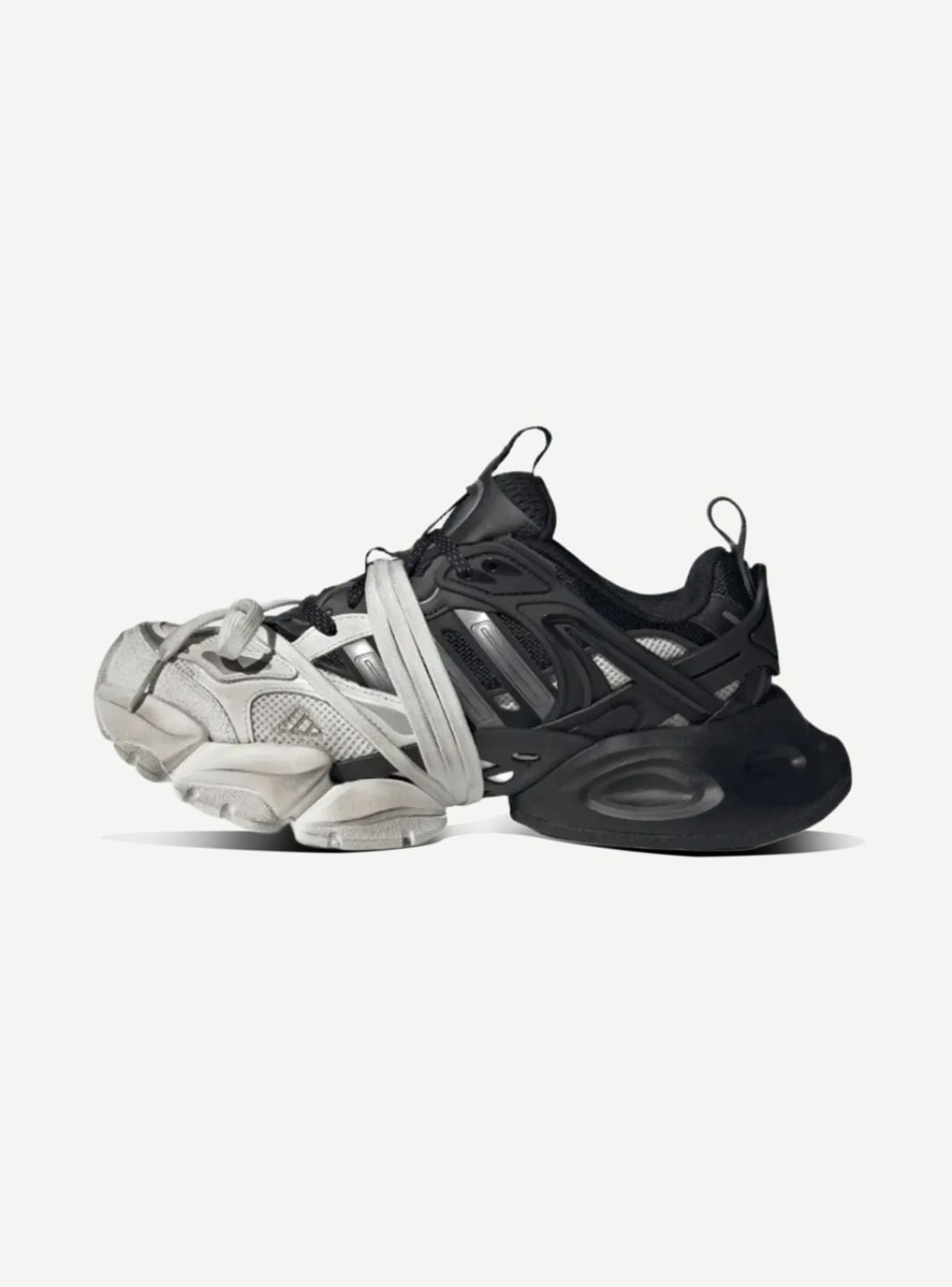 Adidas XLG Runner Deluxe White Black - JR0861 | ResellZone