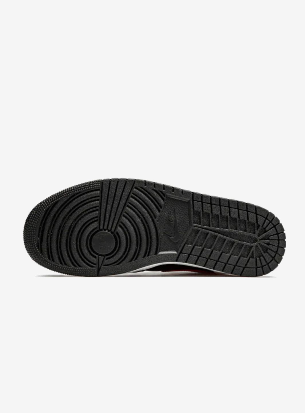 Air Jordan 1 Mid Black Chile Red White - 554724-075 | ResellZone
