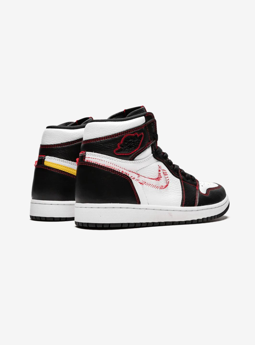 Air Jordan 1 Retro High Defiant White Black Gym Red - CD6579-071 | ResellZone